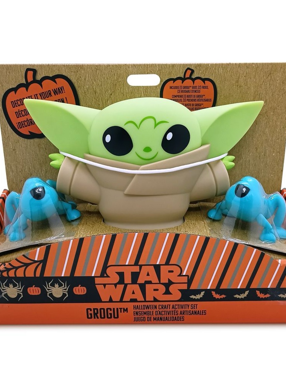 Star Wars Grogu Kids Toy Halloween Craft Activity Set - Green NIB